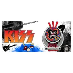 GENERICO - Taza Enlozada Kiss Bandas de Rock