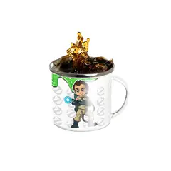 GENERICO - Taza Enlozada Aventuras con Venkman - Cazafantasmas