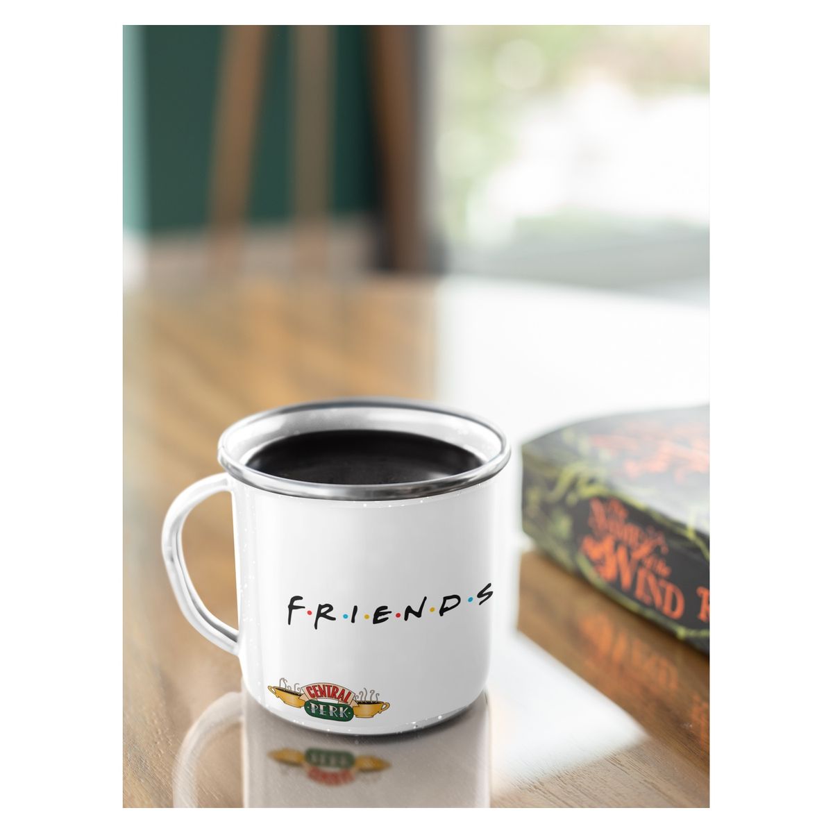 GENERICO - Taza Enlozada Encuentros en Central Perk - Friends