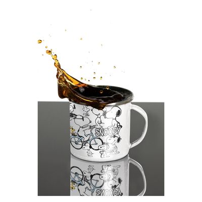 Imagen 2 del producto Taza Enlozada Con Snoopy - Días de Alegría