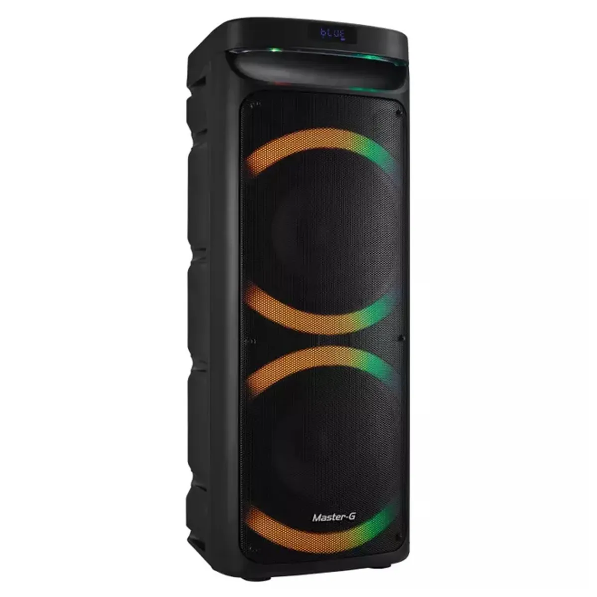 MASTER G - Parlante Altavoz Karaoke Bluetooth 8" x 2 60W