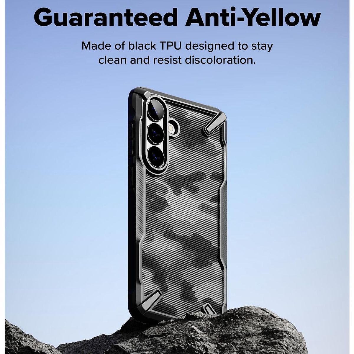 GENERICO - Carcasa Ringke Fusion-X Para Samsung S26 Normal - Camo Black