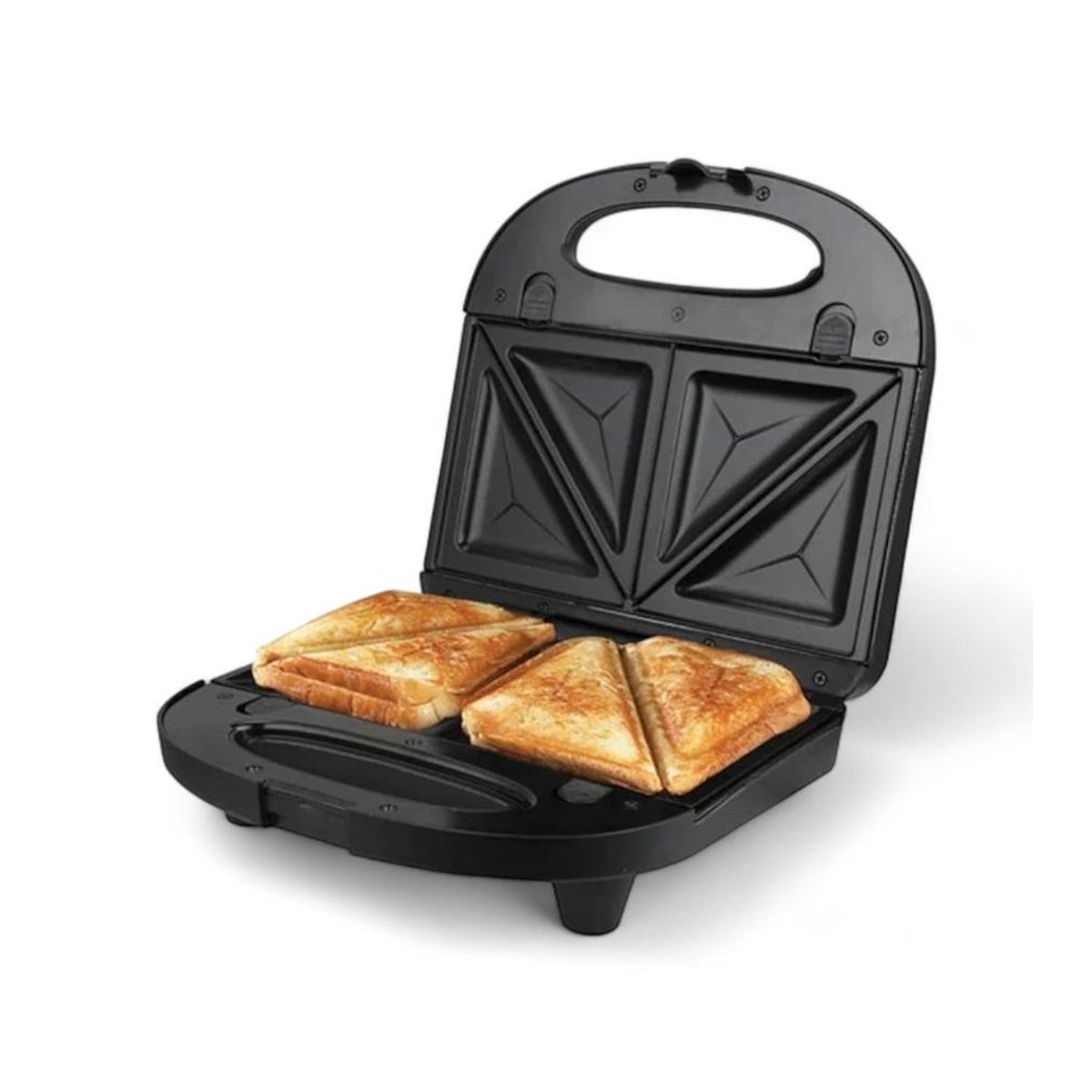 AIWA - Tostadora Sandwichera Acero Inoxidable Doble 700W