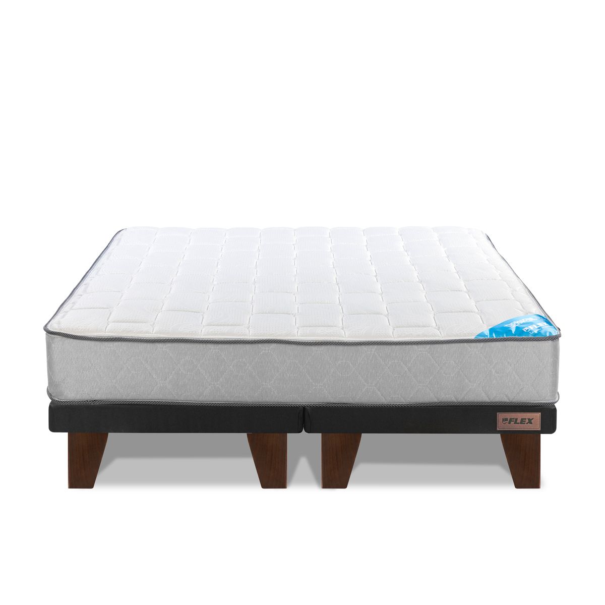 FLEX - Cama Europea Flat Therapedic New 2 plazas B/D