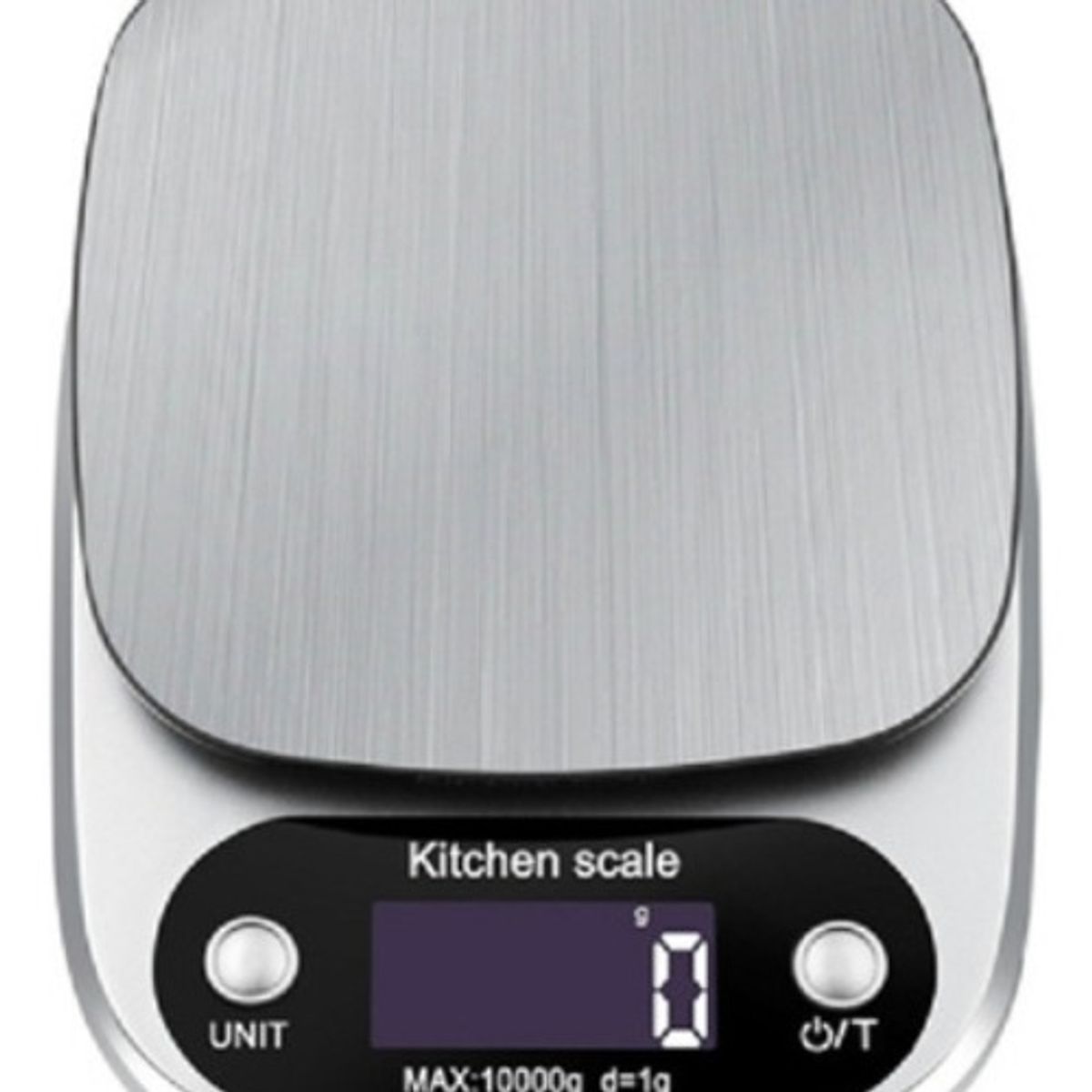 GENERICO - Balanza Pesa Digital 10kg Cocina Gramera Profesional Plata - 227028 10 Kg