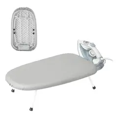 EVERSO - Tabla De Planchar De Mesa Plegable Compacta Y Portátil
