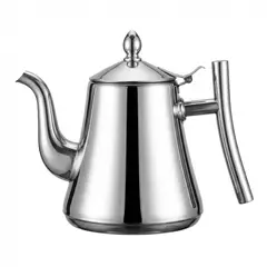 GENERICO - Etera de Acero Inoxidable 1500ml con Filtro Diseño Multifuncional y Duradero