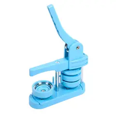 FULLSUBLIMACION - Maquina de Chapitas + Prensa matriz De 58mm + 100 Chapitas + cortador