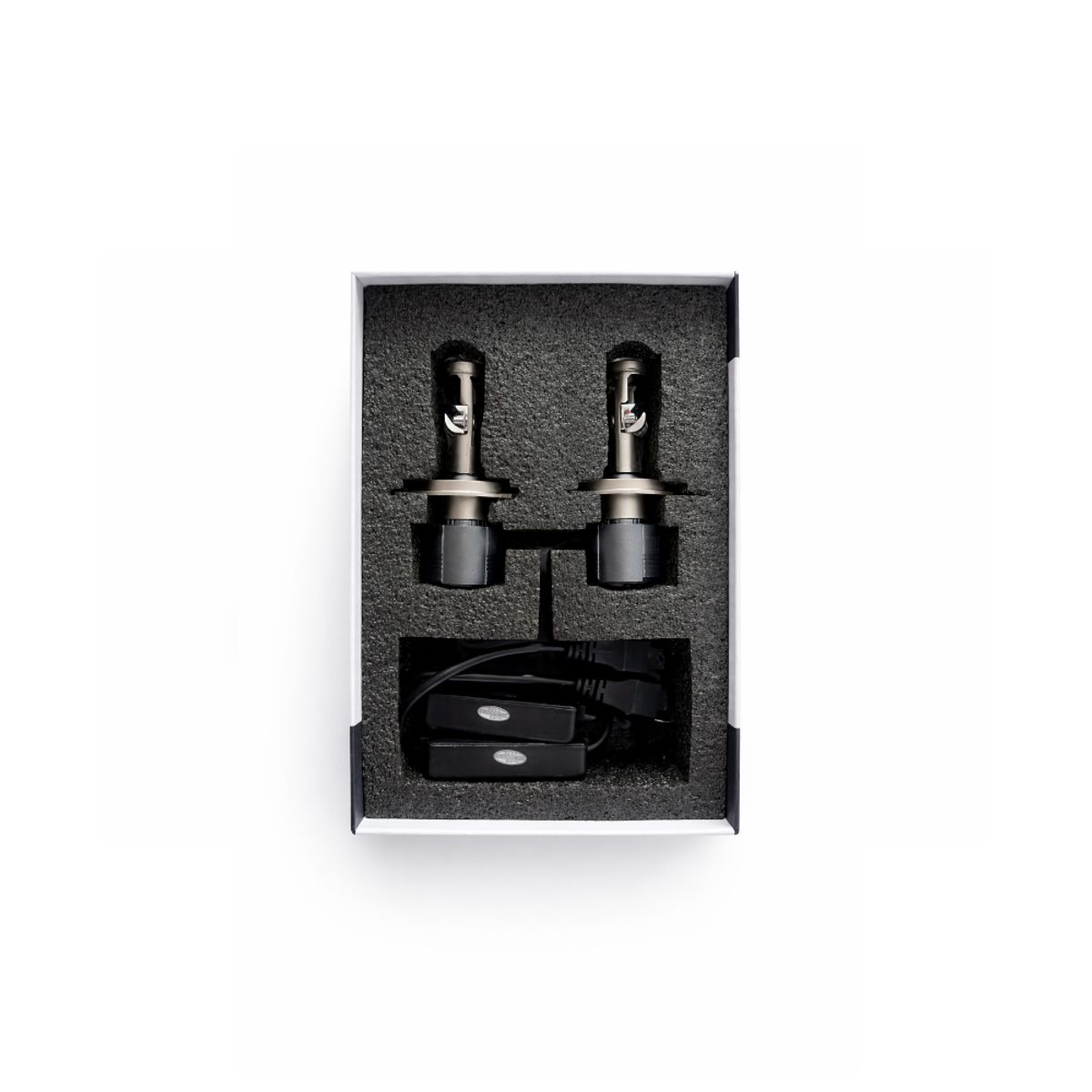GENERICO - Kit Ampolletas Led Dakar Dual KB3 H4 40000 Lumenes 42W