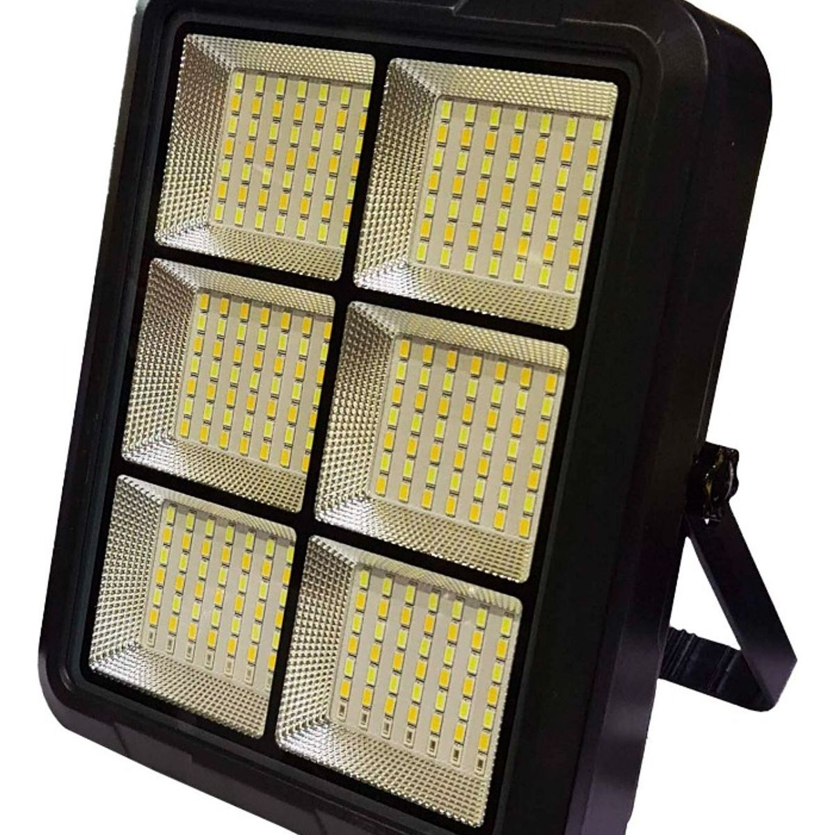 GENERICO - Foco Solar Panel Led 400w Emergencia Camping Multifunción Negro