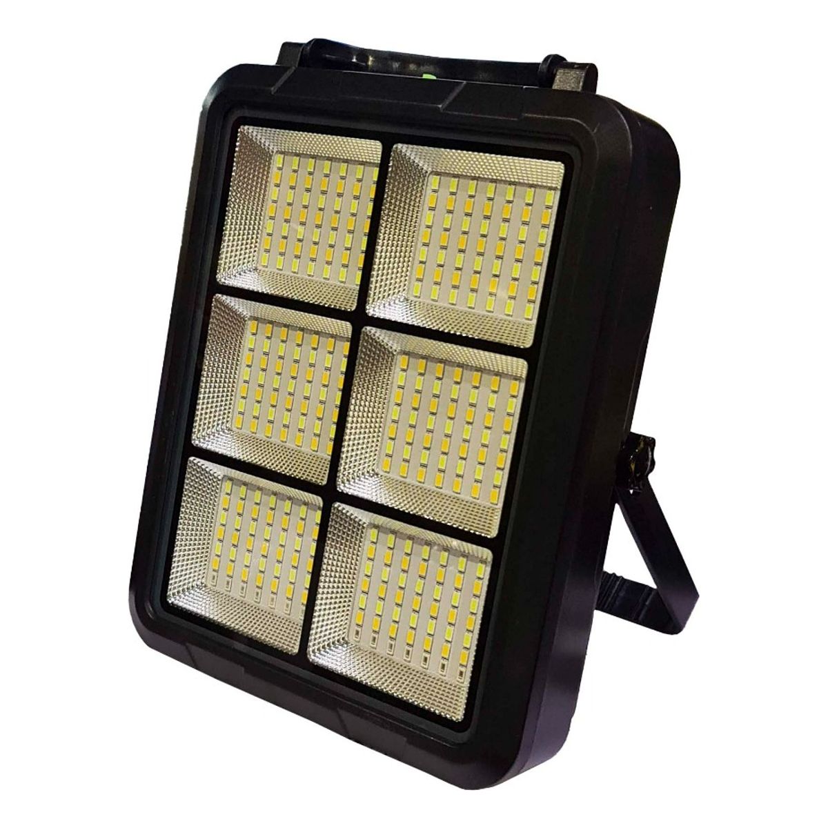 GENERICO - Foco Solar Panel Led 400w Emergencia Camping Multifunción Negro