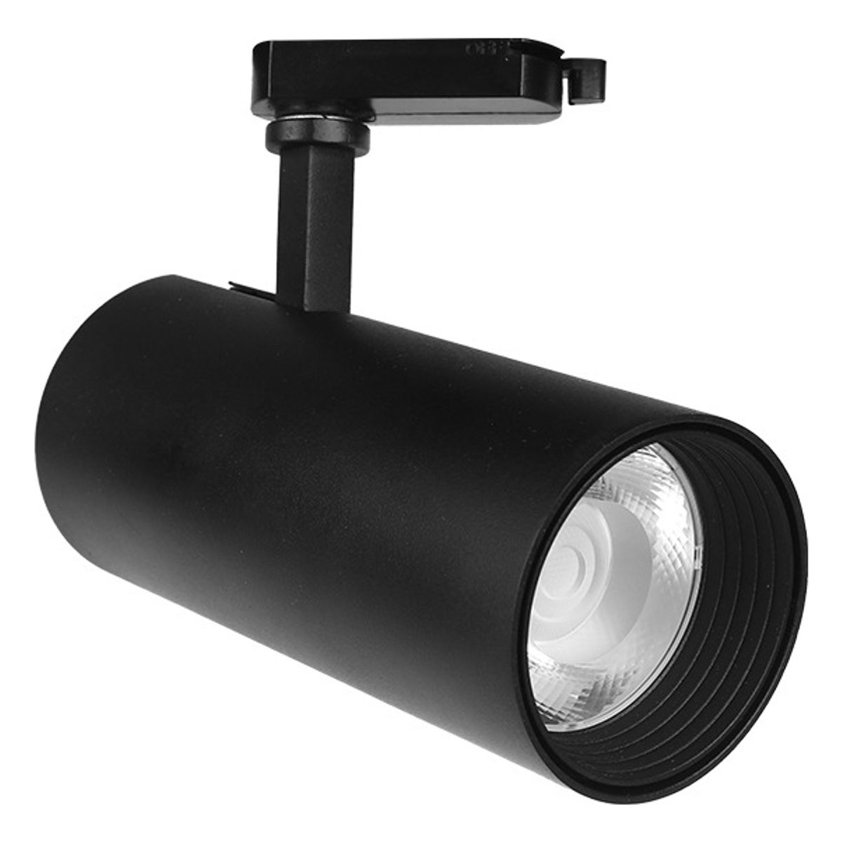 GENERICO - Foco Riel Trifásico Negro 20w 3000k Luz Cálida Profesional Negro Negro - 003401