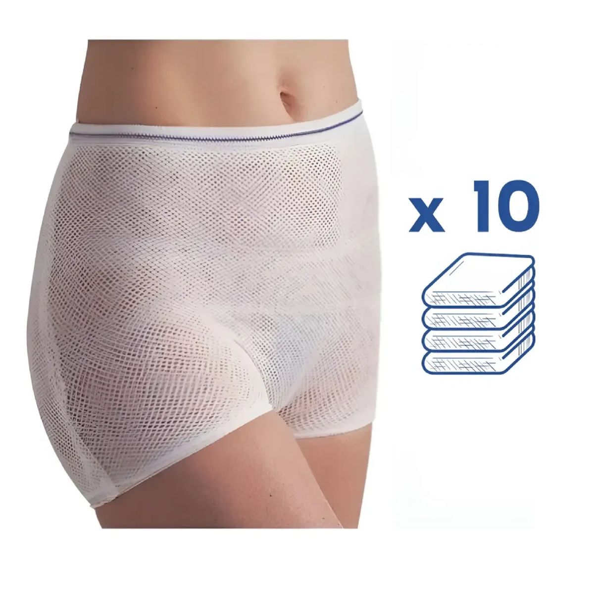 CRANBERRY - Calzon Clinico Desechable Cranberry Pack 10 Unid. Postparto