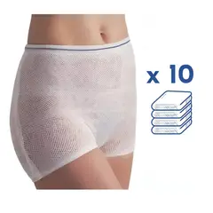 CRANBERRY - Calzon Clinico Desechable Pack 10 Unid. Postparto