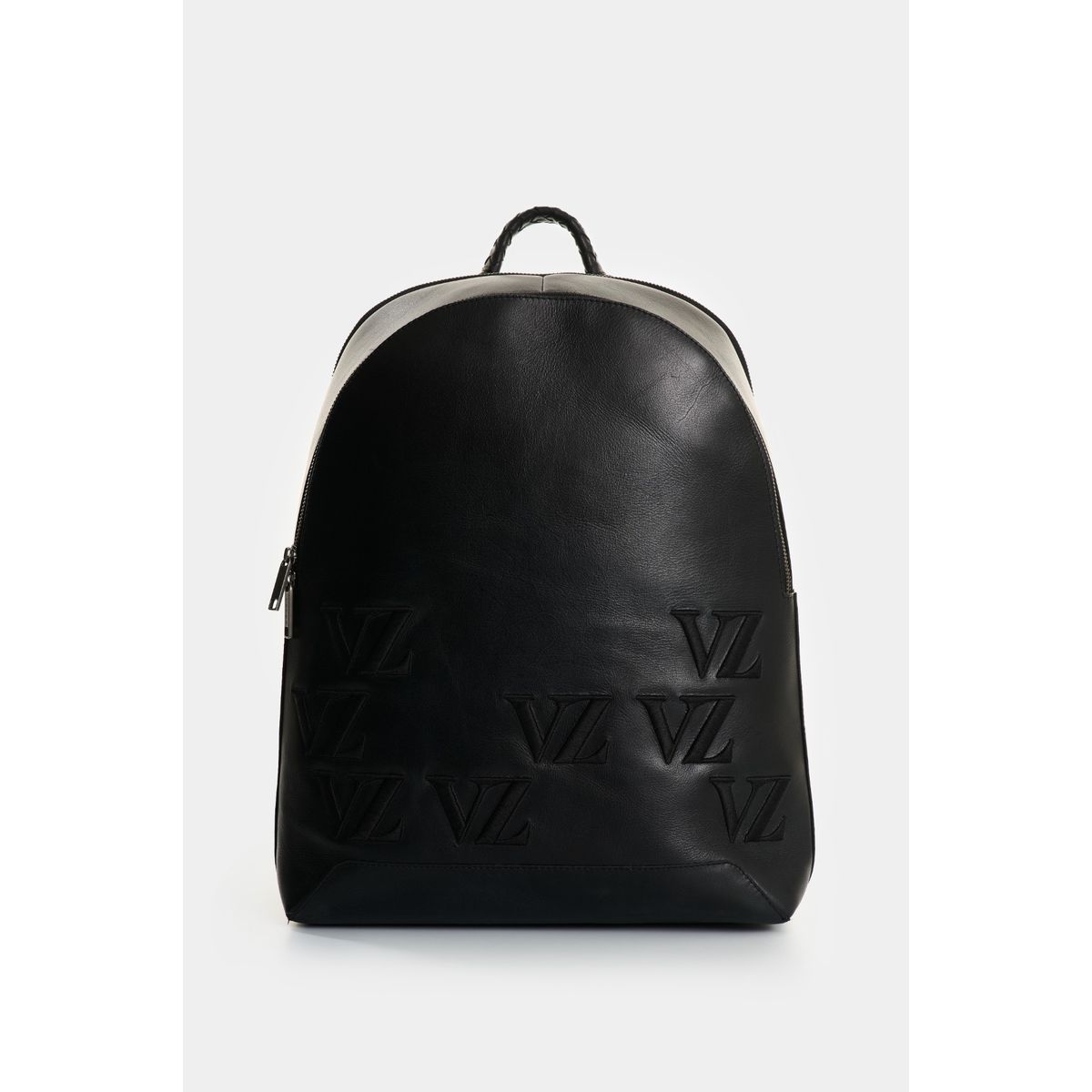 VELEZ - Vélez Mochila De Cuero Para Hombre Ocean Monogram Negro