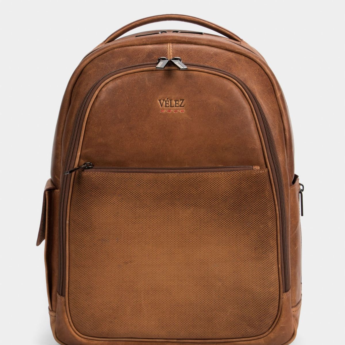 VELEZ - Vélez Mochila Tropical De Cuero Miel