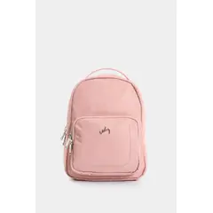 VELEZ - Vélez Mochila Púrpura Pequeño Lona Mujer Rosado