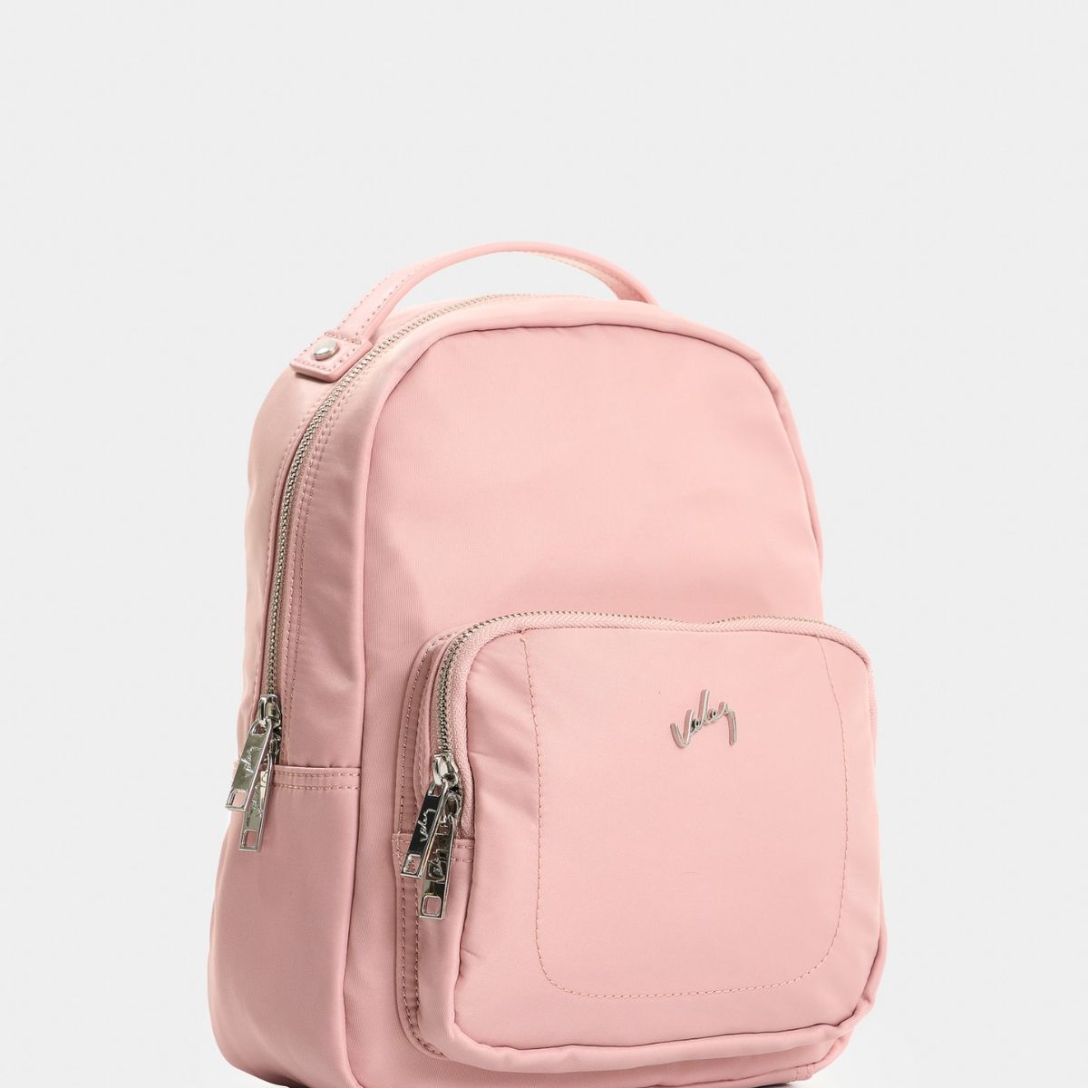 VELEZ - Vélez Mochila Púrpura Pequeño Lona Mujer Rosado