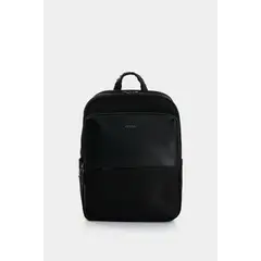 VELEZ - Vélez Mochila Marfilo Cuero Y Nylon Mujer Negro
