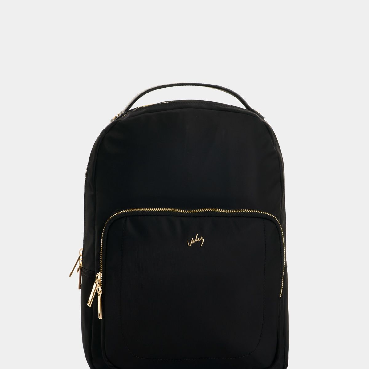 VELEZ - Vélez Mochila Púrpura En Lona Para Mujer Casual Negro