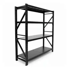 DE TODO Y MAS - Estante Metálico Rack 200x200x60 Negro 800kg