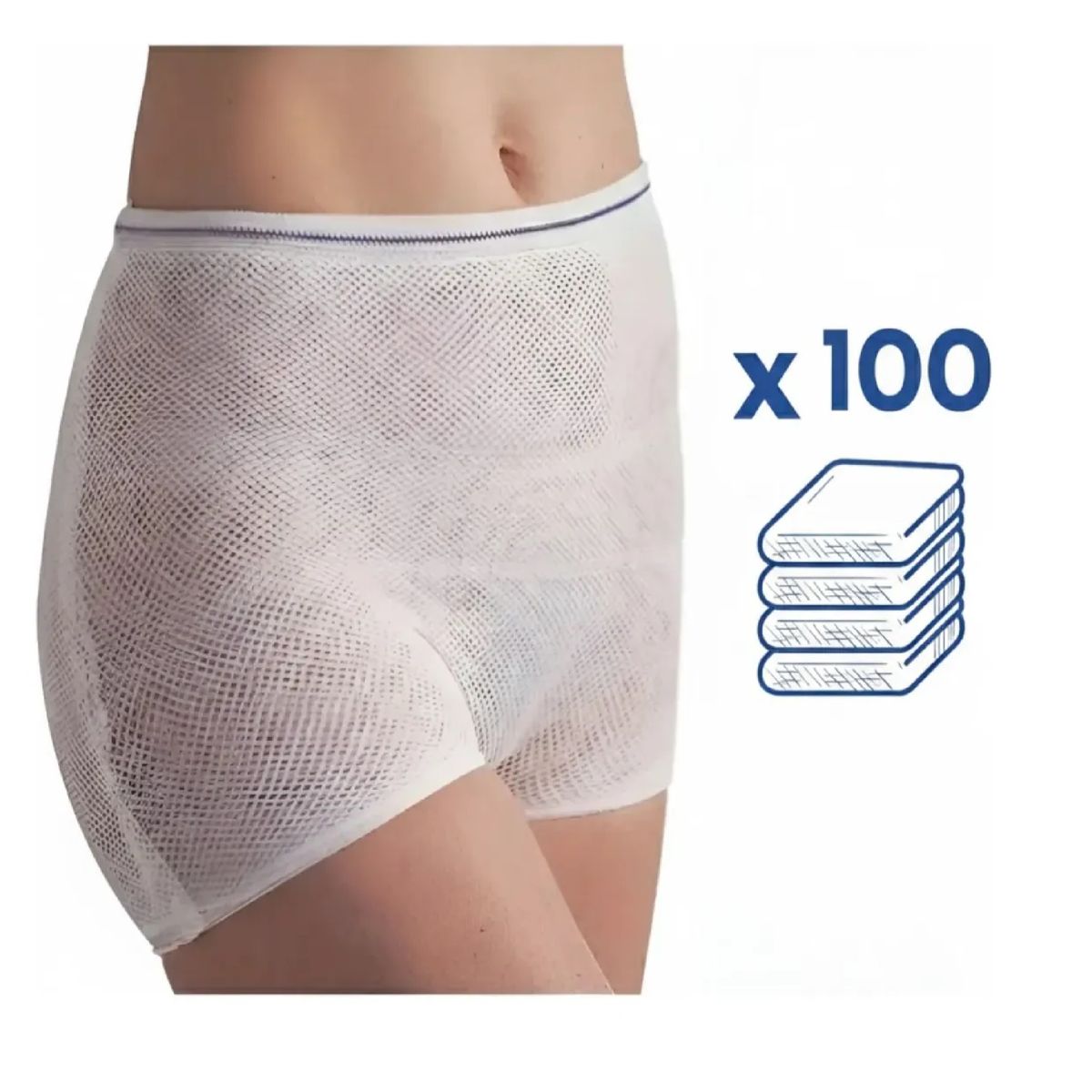 CRANBERRY - Calzon Clinico Desechable Cranberry Pack 100 Unid. Postparto