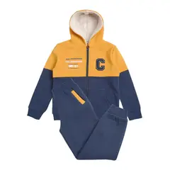 EXCEPTION - Conjunto Polerón y Pantalón Buzo Franela Niño