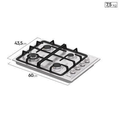 Imagen 2 del producto Hornilla / Encimera a gas 4 platos