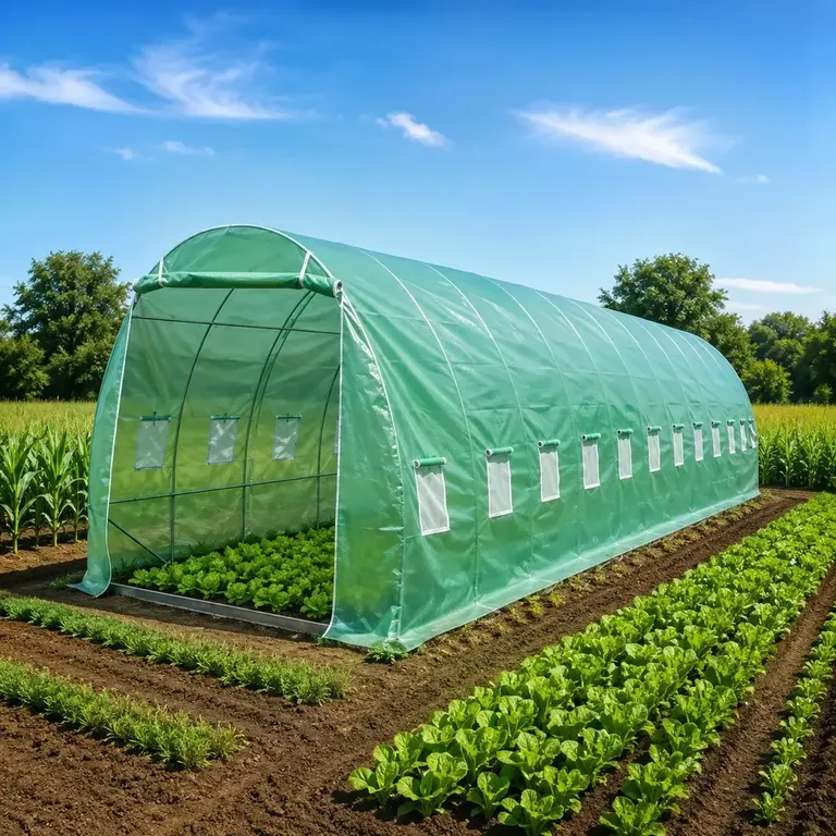 Invernadero Armable Tunel 18m2 6x3x2mts