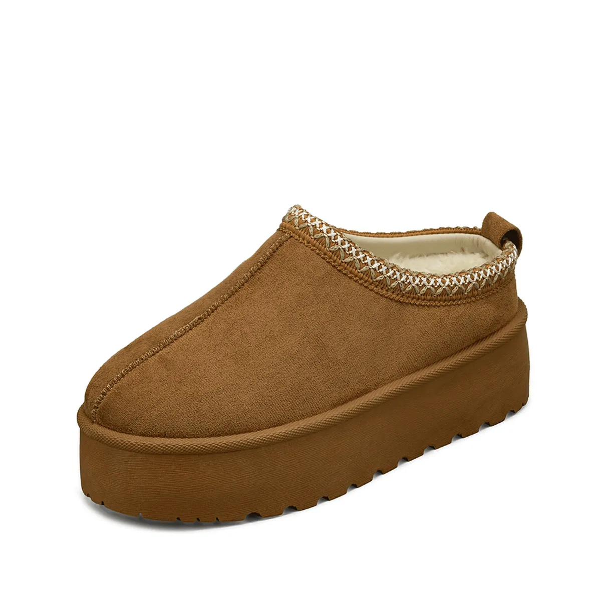WEIDE - Botín Térmico Mujer Plataforma PU Textil Weide GLT617