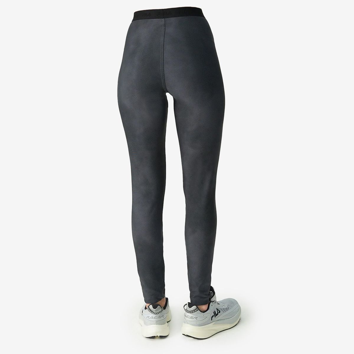 FILA - Calzas Fila Train Elastic V Mujer I Gris