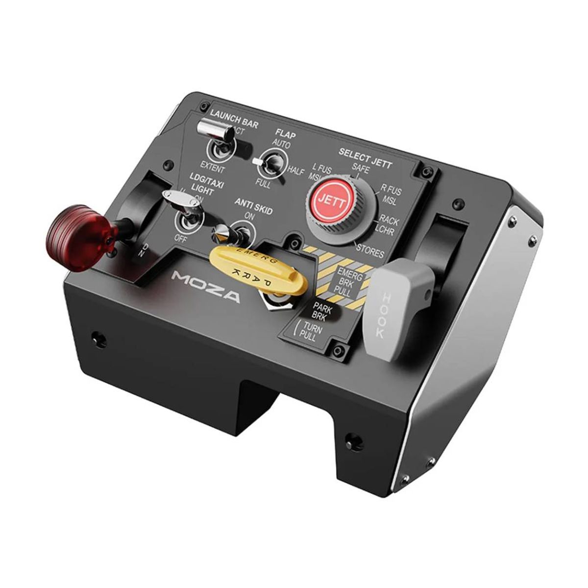 GENERICO - Panel de Vuelo MOZA Racing MTLP Panel para PC