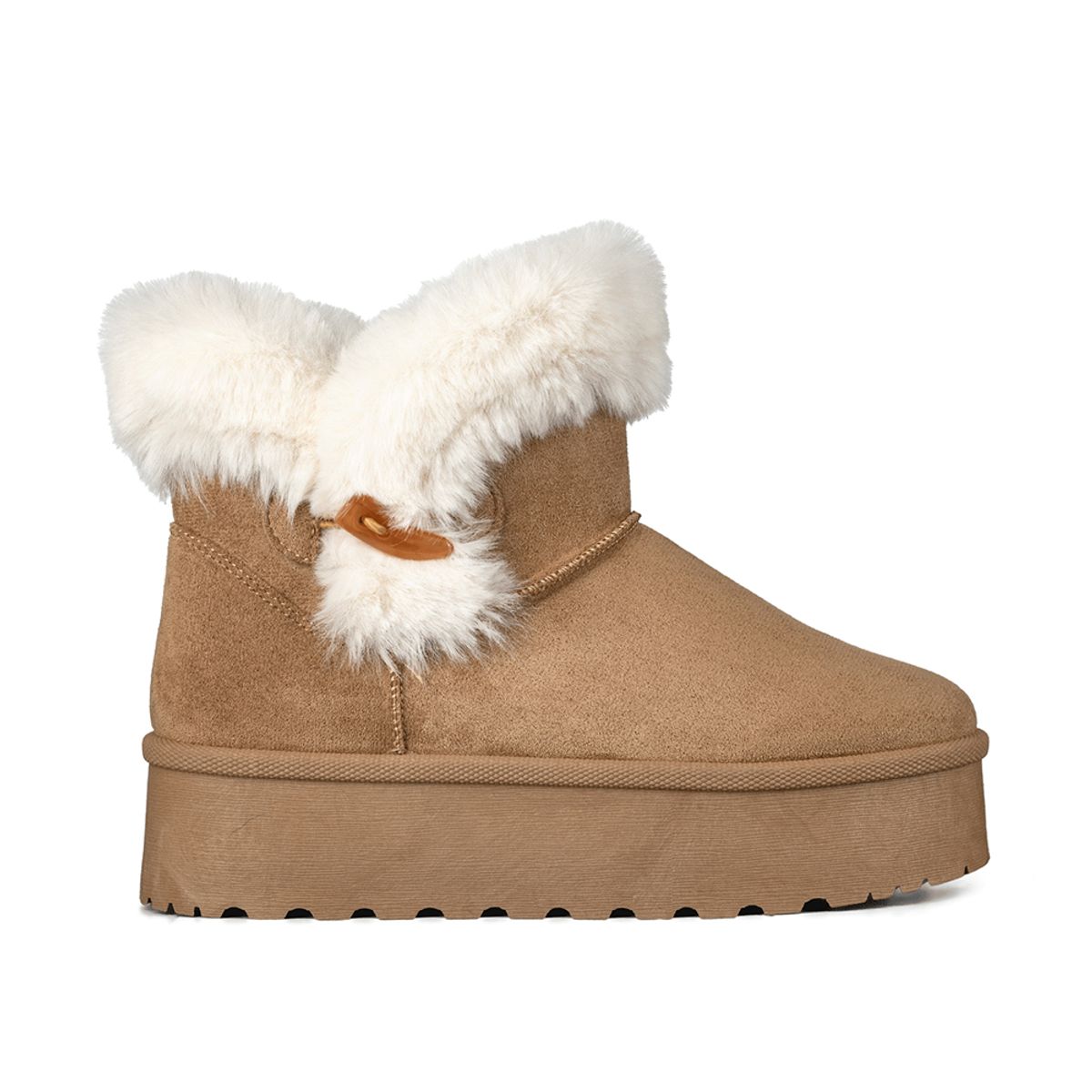 WEIDE - Botin Casual Mujer Gamuza Vintage Antideslizante Weide LT201
