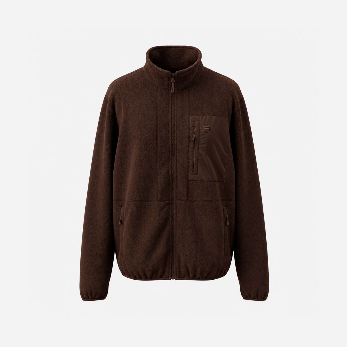 FILA - Chaqueta Fila Microfleece Core Classic Mujer Cafe