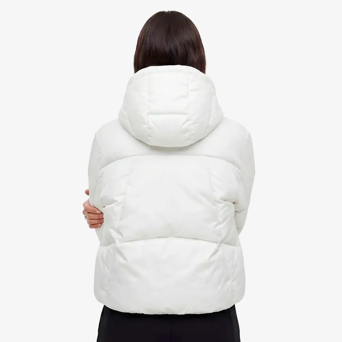 FILA - Chaqueta Fila Puffer Letter Mujer Blanco