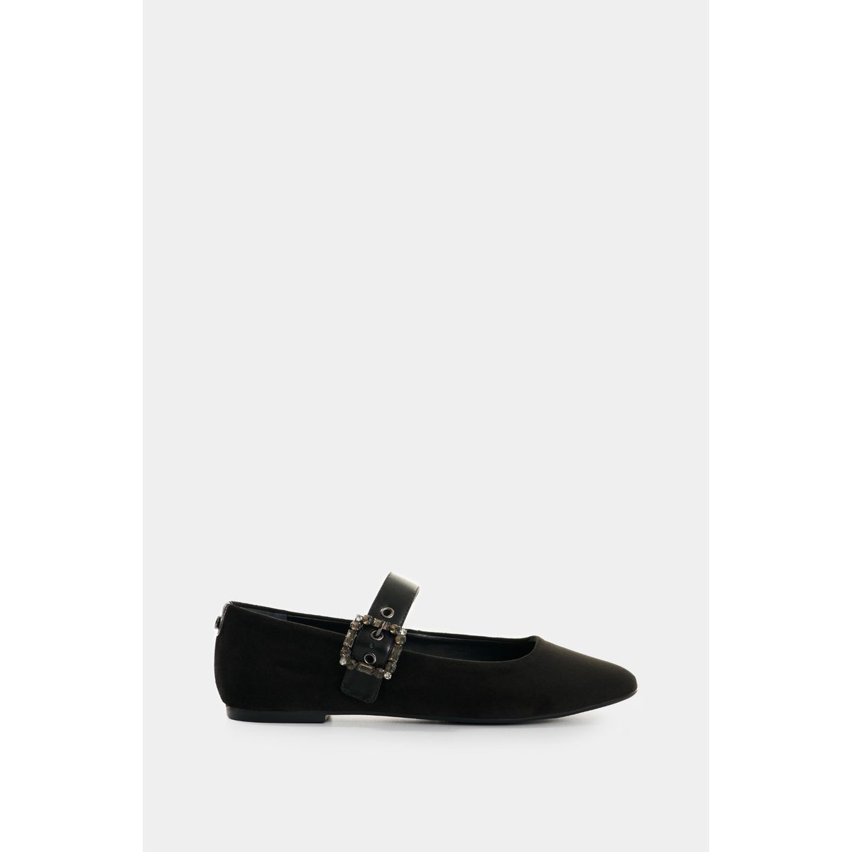 VELEZ - Vélez Baleta De Terciopelo Para Mujer Elia Negro