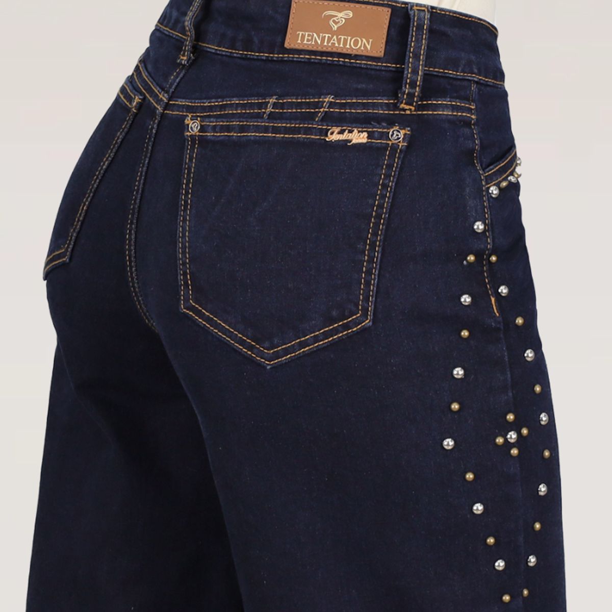 TENTATION - WIDE LEG TACHAS  TIRO MEDIO