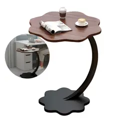 GENERICO - Mesa Centro Flor Redonda Living Lateral Auxiliar 59X40 CM