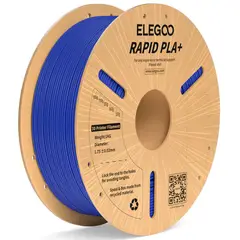 ELEGOO - Filamento PLA+ RAPID Alta Velocidad Azul 1kg