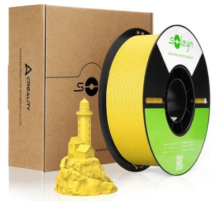 Filamento PLA Ultra High Speed Amarillo Piña 1kg Creality