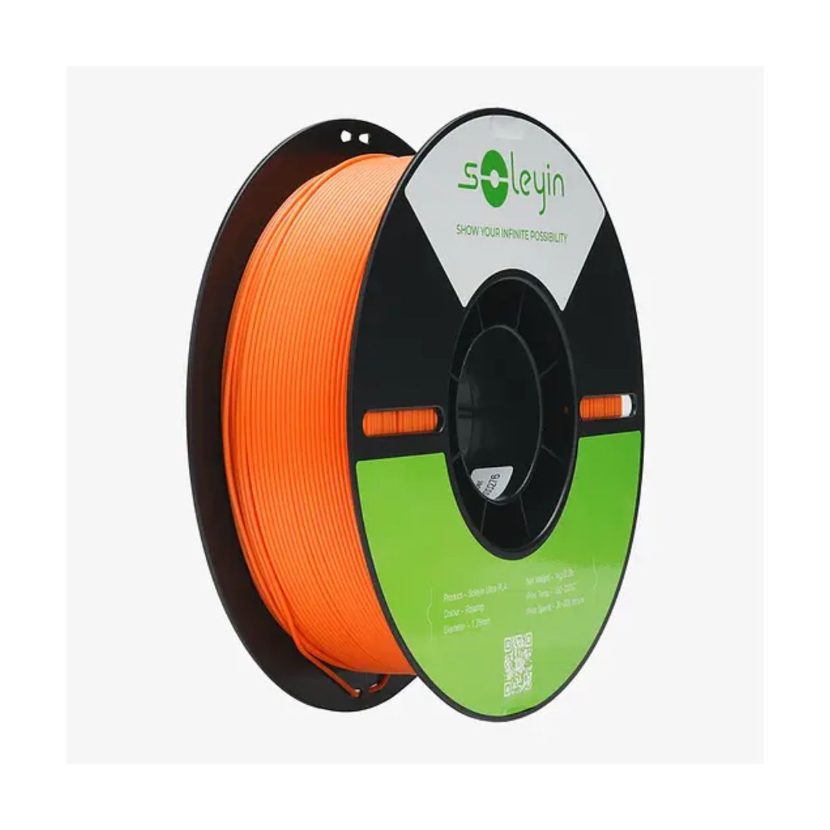 CREALITY - Filamento PLA Ultra High Speed Naranjo Claro 1kg Creality