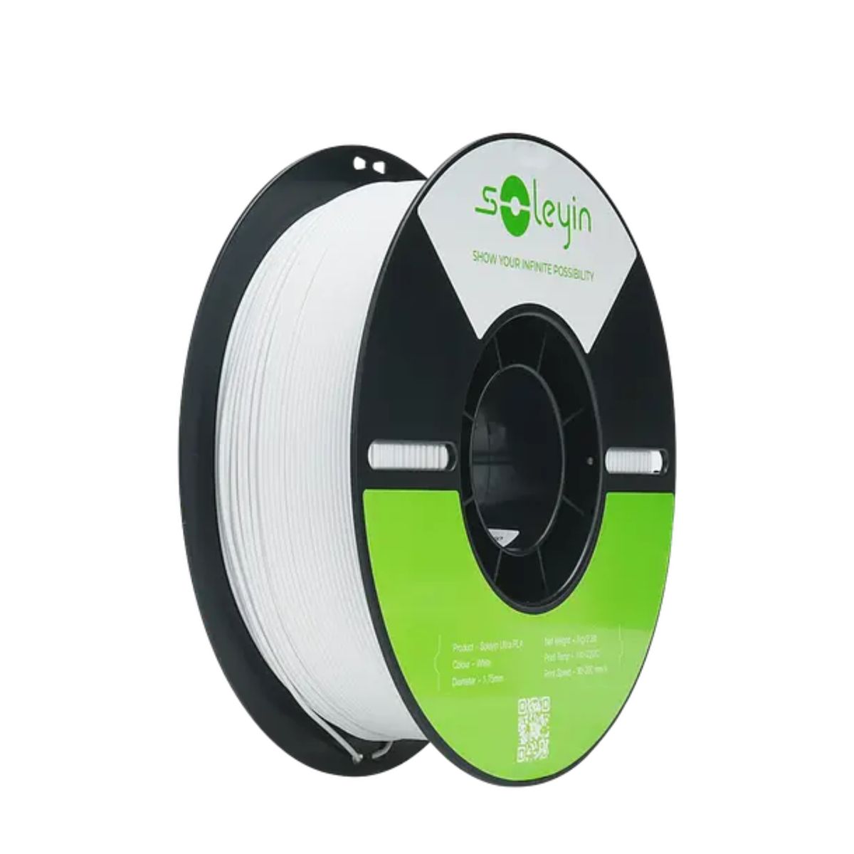 CREALITY - Filamento PLA Ultra Alta Velocidad Blanco 1kg Creality