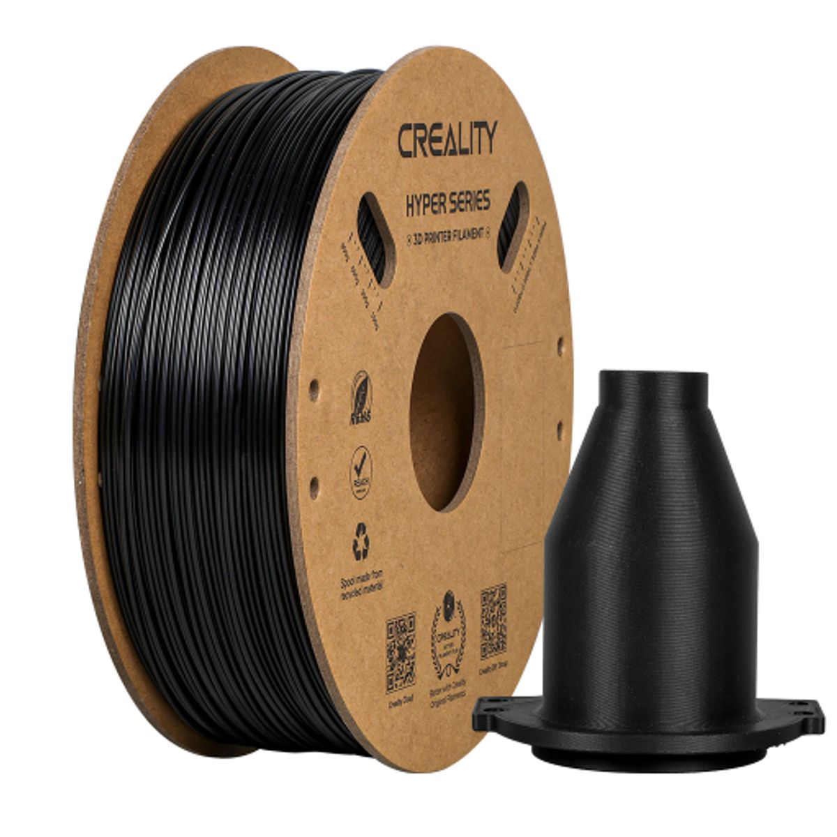 CREALITY - Filamento ABS Alta Velocidad Negro 1kg Creality - Filamentos