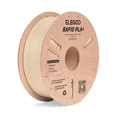 ELEGOO - Filamento PLA+ RAPID Alta Velocidad Beige 1kg