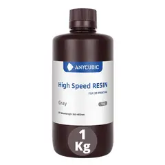 ANYCUBIC - Resina Alta Velocidad Gris para 3D 1000g - Resinas