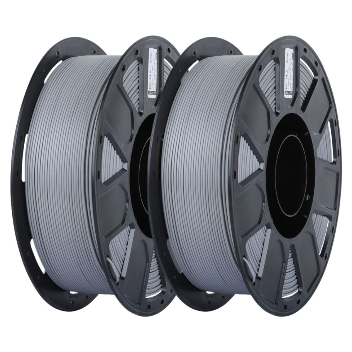 ENDER - Pack x 2 Filamentos PLA Gris 1kg Ender Pack Listo - Filamentos