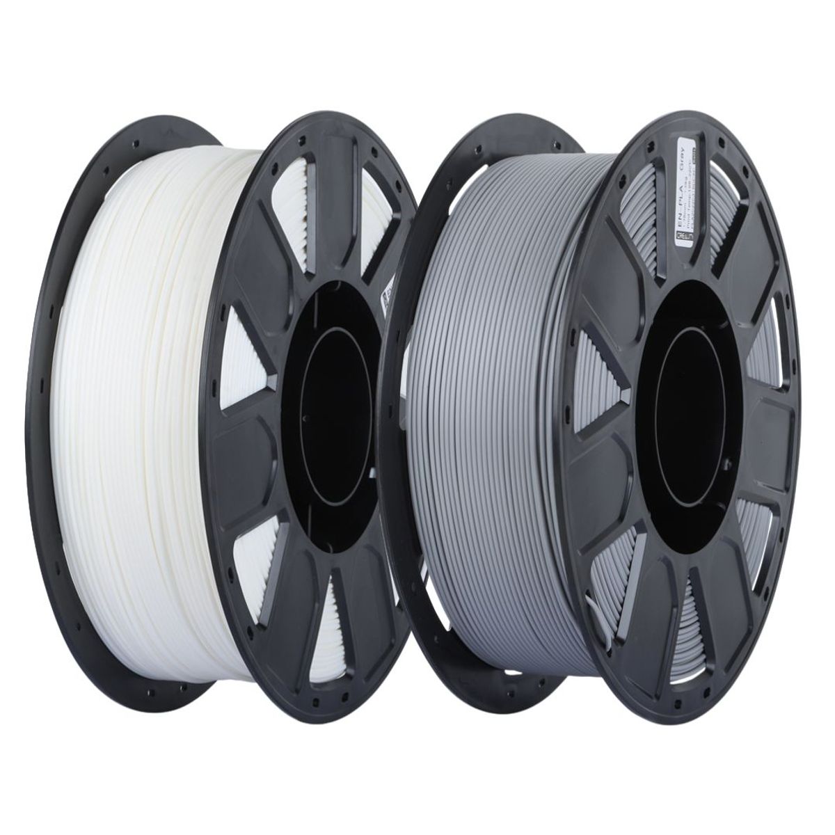 ENDER - Pack x 2 Filamentos PLA Gris + Blanco 1kg Ender Pack Listo - Filamentos