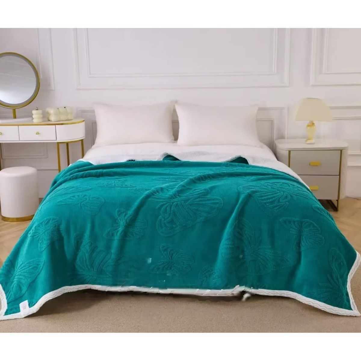 GENERICO - FRAZADA  GRUESA SUAVE CHIPORRO PARA INVIERNO