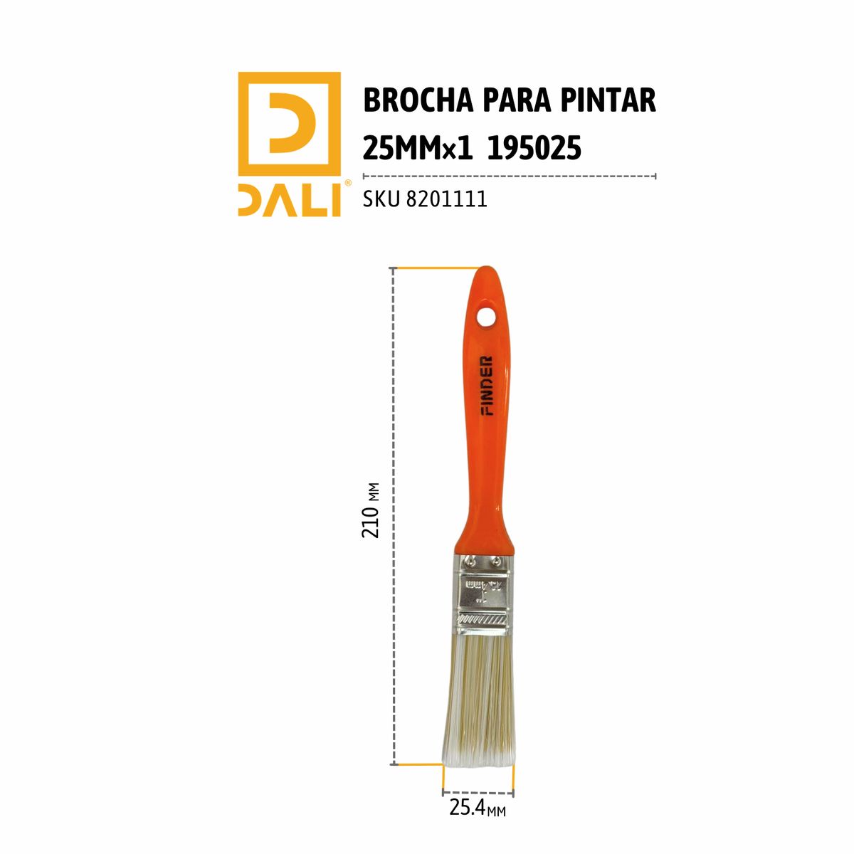 DALI - BROCHA PARA PINTAR 25MM×1 195025