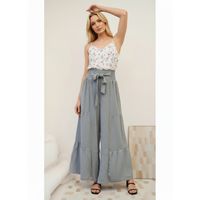 Pantalón Palazzo Mujer Liviano Primavera Verano 2606